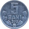 Moldova-2006-5 Bani-Alumínium-UNC-Pénzérme