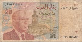 Marokkó 1996. 20 Dirham-VG