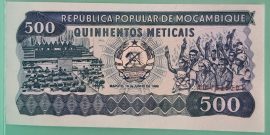 Mozambik 1986. 500 Meticais-UNC
