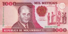 Mozambik 1991. 1000 Meticais-UNC