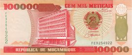 Mozambik 1993. 100000 Meticais-UNC