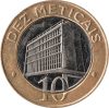 Mozambik-2006-10 Meticais-Bimetál-UNC-Pénzérme