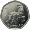 Mozambik-2006-1 Meticais-Nikkelezett acél-UNC-Pénzérme