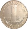Man sziget-2013-2 Pound-Bimetál-UNC-Pénzérme