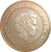 Man sziget-2013-2 Pound-Bimetál-UNC-Pénzérme