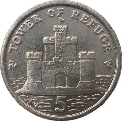 Man sziget-2013-5 Penny-Réz-nikkel-UNC-Pénzérme