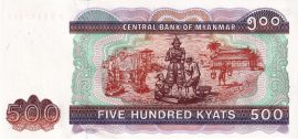 Mianmar 2004. 500 Kyats-UNC