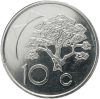 Namíbia-2012-10 Cent-Nikkelezett acél-UNC-Pénzérme
