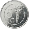 Namíbia-2015-5 Cent-Nikkelezett acél-UNC-Pénzérme
