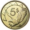 Namíbia-2015-5 Dollár-Alumíniumbronz-UNC-Pénzérme