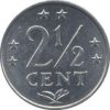 Holland Antillák-1982-2,5 Cents-Alumínium-XF-Pénzérme