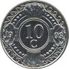   Holland Antillák-2010-10 Cent-Nikkelezett acél-UNC-Pénzérme
