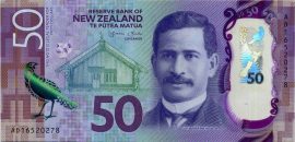 Új-Zéland 2015. 50 Dollars-UNC