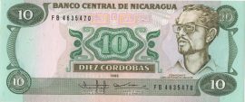 Nicaragua 1985. 10 Centavos-UNC