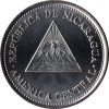   Nicaragua-2007-50 Centavos-Nikkel bevonatú acél-UNC-Pénzérme