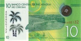 Nicaragua 2015. 10 Cordobas-UNC