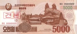 Észak-Korea 2013. 5000 Won-UNC