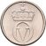Norvégia-1973-10 Ore-Réz-Nikkel-UNC-Pénzérme