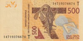 Nyugat-Afrikai Államok 2024. 500 Francs-UNC