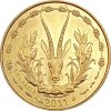   Nyugat-afrikai Államok-2006-5 Frank-Alumínium-nikkel bronz-UNC-Pénzérme