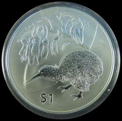 Új Zéland-2012-1 Dollar-Ezüst-Pénzérme