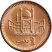 Pakisztán-2005-1 Rupia-Bronz-UNC-Pénzérme