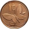 Pápua Új Guinea-2004-1 Toea-Bronz-UNC-Pénzérme
