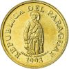   Paraguay-1993-1 Guaranies-Sárgaréz bevonatú acél-UNC-Pénzérme
