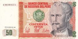 Peru 1987. 50 Intis-UNC