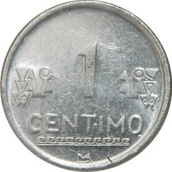 Peru-2005-1 Centimo-Alumínium-UNC-Pénzérme