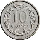 Lengyelország-1990-2016-10 Groszy-Réz-Nikkel-VF-Pénzérme