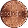 Portugal-1969-1979-50 Centavos-Bronze-VF-Coin