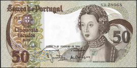 Portugália 1980. 50 Escudos-UNC
