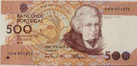 Portugália 1992. 500 Escudos-UNC