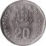 Portugália-2001-20 Escudo-Réz-nikkel-UNC-Pénzérme