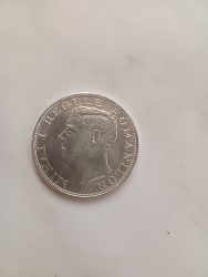 Románia-1944-500 Lei-Ezüst-Pénzérme