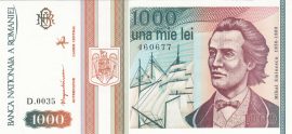 Románia 1993. 1000 Lei-UNC