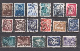 Románia-Bélyegcsomag 8-Bélyegek