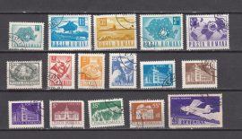 Románia-Bélyegcsomag 9-Bélyegek