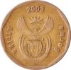 Dél-Afrika-2003-50 Cents-Bronz-Acél-VF-Pénzérme