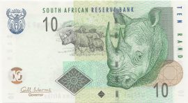 Dél-Afrika 2004-2009. 10 Rand-UNC