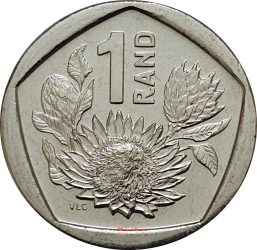 Dél-Afrika-2024-1 Rand-Nikkelezett acél-UNC-Pénzérme