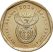 Dél-Afrika-2024-20 Cents-Bronzbevonatú acél-UNC-Pénzérme