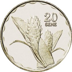 Szamoa-2011-20 Szene-Nikkelezett acél-UNC-Pénzérme