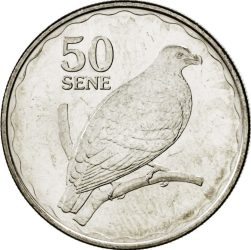 Szamoa-2011-50 Szene-Nikkelezett acél-UNC-Pénzérme