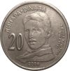 Szerbia-2006-20 Dinár-Nikkel-réz-UNC-Pénzérme