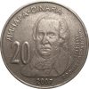 Szerbia-2007-20 Dinár-Nikkel-réz-UNC-Pénzérme