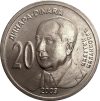 Szerbia-2009-20 Dinár-Nikkel-réz-UNC-Pénzérme