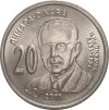 Szerbia-2011-20 Dinár-Nikkel-réz-UNC-Pénzérme