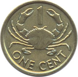 Seychelle-szigetek-2004-1 Cent-Sárgaréz-UNC-Pénzérme